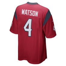 Load image into Gallery viewer, Deshaun Watson Houston Texans Nike Game Jersey - Red