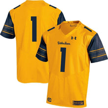 Load image into Gallery viewer, #1 Cal Bears Under Armour Team Replica Football Jersey - Gold