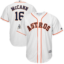 Load image into Gallery viewer, Brian McCann Houston Astros Majestic 2017 World Series Bound Cool Base Player Jersey - White