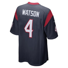Load image into Gallery viewer, Deshaun Watson Houston Texans Nike Game Jersey - Navy