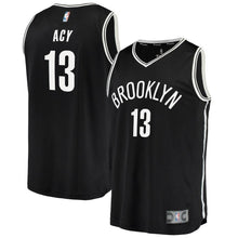 Load image into Gallery viewer, Quincy Acy Brooklyn Nets Fanatics Branded Fast Break Player Jersey - Icon Edition - Black