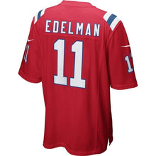 Load image into Gallery viewer, Julian Edelman New England Patriots Nike Alternate Game Jersey - Red