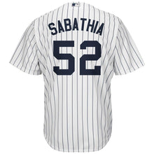 Load image into Gallery viewer, CC Sabathia New York Yankees Majestic Cool Base Home Player Jersey - White