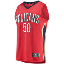 Load image into Gallery viewer, Emeka Okafor New Orleans Pelicans Fanatics Branded Fast Break Player Jersey Red - Statement Edition