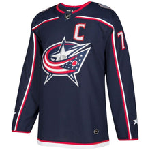 Load image into Gallery viewer, Nick Foligno Columbus Blue Jackets adidas Player Jersey - Navy