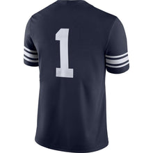 Load image into Gallery viewer, #1 BYU Cougars Nike Game Jersey - Navy