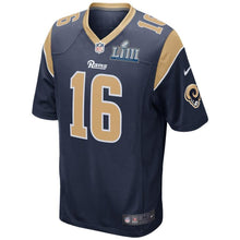 Load image into Gallery viewer, Jared Goff Los Angeles Rams Nike Super Bowl LIII Bound Game Jersey - Navy