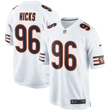 Load image into Gallery viewer, Akiem Hicks Chicago Bears Nike Event Game Jersey - White