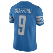 Load image into Gallery viewer, Matthew Stafford Detroit Lions Nike 2017 Vapor Untouchable Limited Player Jersey - Blue- Steel