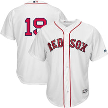 Load image into Gallery viewer, Jackie Bradley Jr. Boston Red Sox Majestic Home Official Replica Cool Base Player Jersey - White