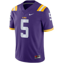 Load image into Gallery viewer, Derrius Guice LSU Tigers Nike Game Jersey - Purple