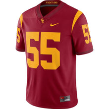 Load image into Gallery viewer, #55 USC Trojans Nike Limited Jersey - Cardinal