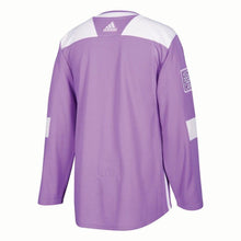 Load image into Gallery viewer, Florida Panthers adidas 2018 Hockey Fights Cancer Blank Practice Jersey - Purple