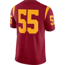 Load image into Gallery viewer, #55 USC Trojans Nike Limited Jersey - Cardinal