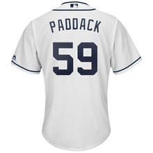 Load image into Gallery viewer, Chris Paddack San Diego Padres Majestic Official Cool Base Player Jersey - White