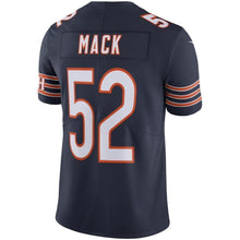 Load image into Gallery viewer, Khalil Mack Chicago Bears Nike Vapor Limited Jersey - Navy