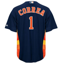 Load image into Gallery viewer, Carlos Correa Houston Astros Majestic Official Cool Base Player Jersey - Navy