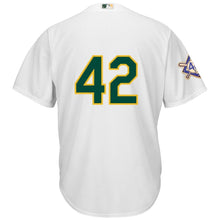 Load image into Gallery viewer, Oakland Athletics Majestic 2019 Jackie Robinson Day Official Cool Base Jersey - White