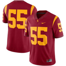 Load image into Gallery viewer, #55 USC Trojans Nike Game Jersey - Cardinal