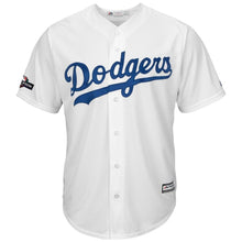Load image into Gallery viewer, Clayton Kershaw Los Angeles Dodgers Majestic 2019 Postseason Home Official Cool Base Player Jersey - White