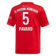 Load image into Gallery viewer, Benjamin Pavard Bayern Munich Home Soccer Jersey 2019-20 Jersey - Red