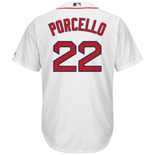Load image into Gallery viewer, Rick Porcello Boston Red Sox Majestic Home Cool Base Replica Player Jersey - White
