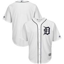 Load image into Gallery viewer, Detroit Tigers Majestic Official Cool Base Team Jersey - White