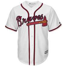 Load image into Gallery viewer, Freddie Freeman Atlanta Braves Majestic 2019 Alternate Official Cool Base Player Jersey - Navy/White