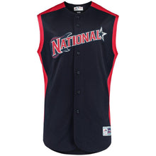 Load image into Gallery viewer, National League Majestic 2019 MLB All-Star Futures Game Jersey - Navy/Red
