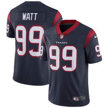 Load image into Gallery viewer, J.J. Watt Houston Texans Nike Vapor Untouchable Limited Player Jersey - Navy