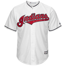 Load image into Gallery viewer, Carlos Carrasco Cleveland Indians Majestic Cool Base Home Player Jersey - White