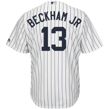 Load image into Gallery viewer, Odell Beckham Jr New York Yankees Majestic x MLB Crossover Cool Base Player Jersey - White