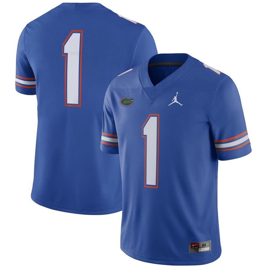 #1 Florida Gators Jordan Brand Game Jersey - Royal