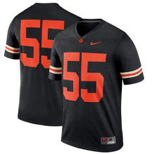 Load image into Gallery viewer, #55 Oregon State Beavers Nike Legend Football Jersey - Black