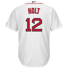 Load image into Gallery viewer, Brock Holt Boston Red Sox Majestic Home Cool Base Replica Player Jersey - White
