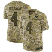 Load image into Gallery viewer, Deshaun Watson Houston Texans Nike Salute to Service Limited Jersey - Camo