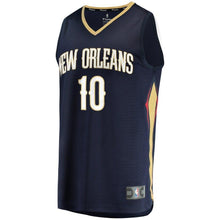 Load image into Gallery viewer, Jaxson Hayes New Orleans Pelicans Fanatics Branded Fast Break Jersey Navy - Icon Edition
