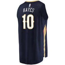 Load image into Gallery viewer, Jaxson Hayes New Orleans Pelicans Fanatics Branded Fast Break Jersey Navy - Icon Edition