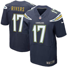 Load image into Gallery viewer, Philip Rivers Los Angeles Chargers Nike Elite Jersey - Navy Blue