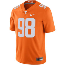 Load image into Gallery viewer, #98 Tennessee Volunteers Nike Limited Football Jersey - Tennessee Orange