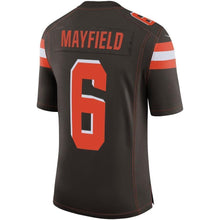 Load image into Gallery viewer, Baker Mayfield Cleveland Browns Nike Speed Machine Limited Jersey - Brown