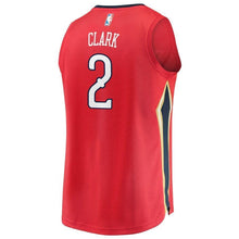 Load image into Gallery viewer, Ian Clark New Orleans Pelicans Fanatics Branded Fast Break Player Jersey Red - Statement Edition