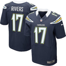 Load image into Gallery viewer, Philip Rivers Los Angeles Chargers Nike Elite Home Jersey - Navy Blue