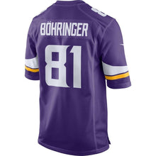 Load image into Gallery viewer, Moritz Bohringer Minnesota Vikings Nike Team Color Game Jersey - Purple
