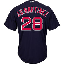 Load image into Gallery viewer, J.D. Martinez Boston Red Sox Majestic Alternate Official Cool Base Player Jersey - Navy