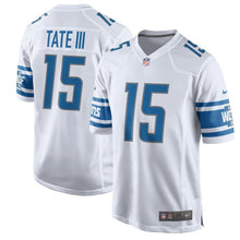 Load image into Gallery viewer, Golden Tate Detroit Lions Nike 2017 Game Jersey - White