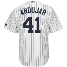 Load image into Gallery viewer, Miguel Andujar New York Yankees Majestic Home Official Cool Base Replica Player Jersey - White
