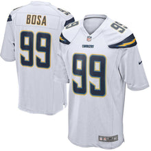 Load image into Gallery viewer, Joey Bosa Los Angeles Chargers Nike Game Jersey - White