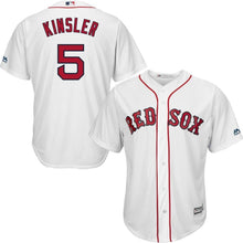 Load image into Gallery viewer, Ian Kinsler Boston Red Sox Majestic Home Official Cool Base Player Jersey - White