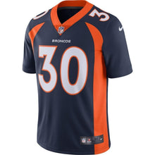 Load image into Gallery viewer, Phillip Lindsay Denver Broncos Nike Vapor Limited Jersey - Navy